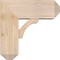 Ekena Millwork Legacy Craftsman Smooth Bracket w/ Offset Brace, Douglas Fir, 7 1/2"W x 18"D x 18"H BKT0806X18X18LEC04SDF - alternate 3